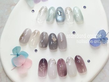 ネイルサロンアンテリジャン 大宮(Antellijan)の写真/“可愛い”が止まらない♪乙女心くすぐる!今っぽ可愛い春デザイン☆【定額スタンダードコース¥7980】