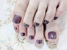 ミガクネイル(Migaku nail)/夏フットネイル