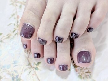ミガクネイル(Migaku nail)/夏フットネイル