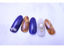 キアラネイルサロン/べっこうネイル