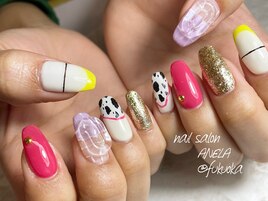 カラフルニュアンスネイル