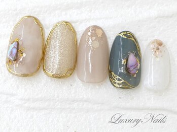 ラグジュアリー ネイルズ(Luxury Nails)/ミラー◇ニュアンスNail