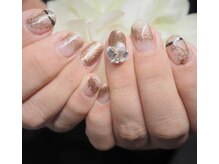 ネイルサロン イツキ(itsuki)/ブラウンニュアンスネイル