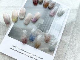 ラメグラデーション