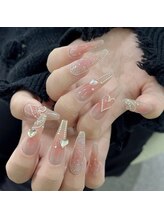 クイーンズビューティーサロン 新宿本店(Queen's beauty salon)/チップ長さ出し10本やり放題