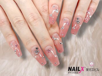ネイリックス 栄ガスビル(NAILX)/韓国ネイル/チップスカルプ