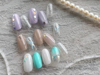 スリー(THREE)/【5月】シンプル定額デザイン