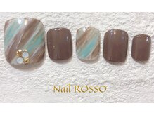 ネイルロッソ 浅草店/フット定額デザイン　