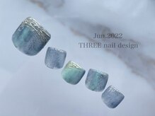 スリー(THREE)/June.2022/nail design