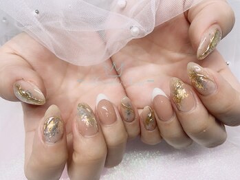 モルフォネイル(Morpho nail)/#ニュアンスネイル
