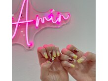 アミン(#Amin)/さくらんぼネイル