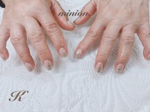 ミニオン ネイルサロン(minion)/ラメグラデーション