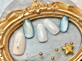 ハートバルーンネイル