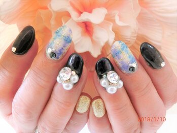 グランチュール(Grantulle)/チェックネイル