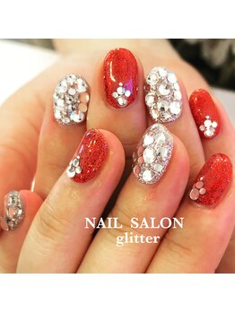ネイルサロン グリッター(NAIL SALON glitter)/キラキラネイル