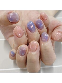 ネイルアトリエ スプーン(spoon)/雲ネイル