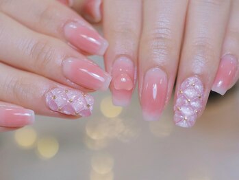 チーク キルティングネイル