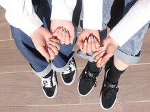 お友達と一緒に