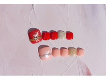 ネイルサロン ブリオン(Nail Salon Bullion)/ウィンターフェザーネイル