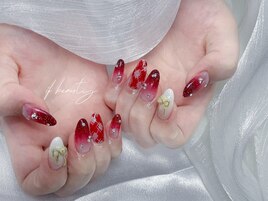 チェックネイル