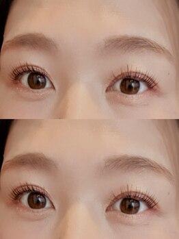 ヘアーウニール アイ(Hair Unir eye)/【30代後半】パリ&眉毛カラー