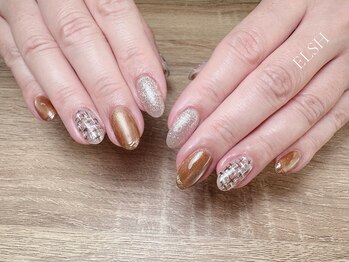 エルシ(ELSH)/ツイードネイル