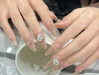 More Glam Nailsalon 大宮東口店 ~韓国ネイル・ワンホンネイル・スカルプネイル~/チップシンプル持ち込み