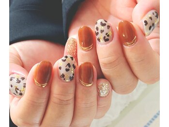 爪ソウシャイン(爪 SO SHINE)/レオパード☆