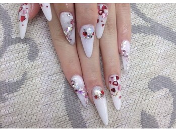 エムアイネイル(MI nail)/スカルプアートつけ放題¥12300