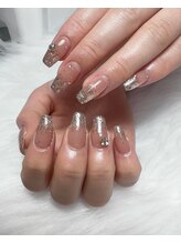 ブリスト(BRIST)/シルバーラメ/大人ピンクネイル