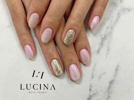 c-37 ホワイト偏光パールネイル