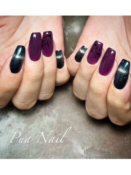プライベートネイルサロンアンドスクール プアネイル(Pua Nail)/10月限定デザイン