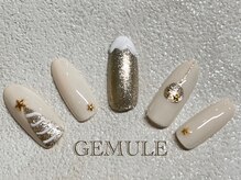 ネイルアンドアイラッシュ ジェムール 川越店(Nail&Eyelash GEMULE)/クリスマスデザイン