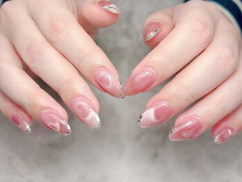 ブリスフルハピネス(Blissful happiness)/マグネットハートデザインネイル