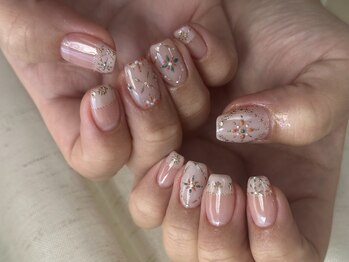 ノイスネイル(noice nail)/ビジューデザイン