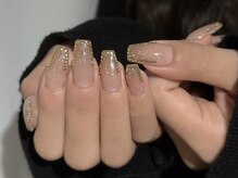 ブラソンネイル(Blossom nail)/落ち着いたブラウンで大人可愛い