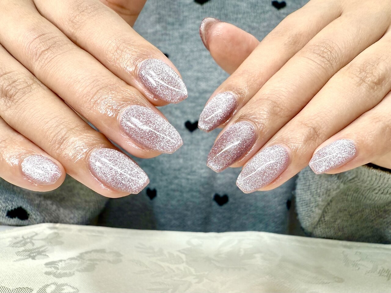 2026年冬トレンド】パープル ワンカラー ハンドのネイルデザイン集