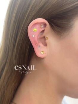 エスネイル 新宿西口店(es NAIL)/綺麗めデザイン