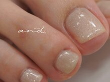 アンド 上石神井(And.)/フットネイル/ワンカラーネイル