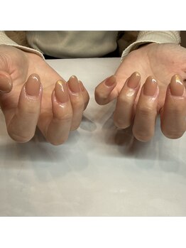 エーナイン イオンモール三川店/ワンカラーにアート＾＾