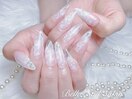 持ち込みデザイン　レースネイル