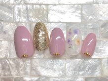 エストリブレ(estLivre)/シースルーフラワー