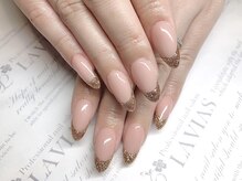 プロフェッショナル ネイルサロン ラヴィアス(LAVIAS)/【スカルプ】フレンチ