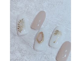 ヤシの木ネイル