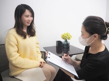 アスビューティーサロン(AS)/カウンセリング風景