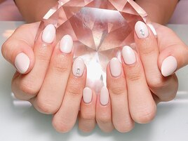 ワンカラーストーンアート3800円