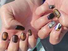 フレイムス アイラッシュ アンド ネイル(FRAMES)/★宇宙っぽネイル★