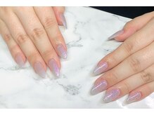 ヘブン ネイル 鶯谷(HEAVEN Nail)/オーロラグラデネイル