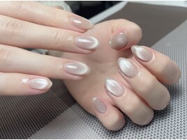 ヌーディマグネットネイル