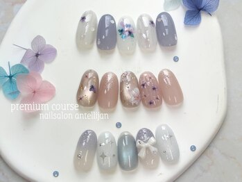 ネイルサロンアンテリジャン 大宮(Antellijan)の写真/可愛いをぎゅっと詰め込んだ、思わず一目惚れするデザイン♪【定額プレミアムコース¥8480】